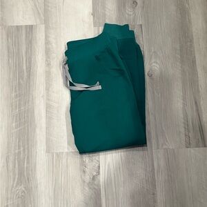Figs Teal Scrub Pants
